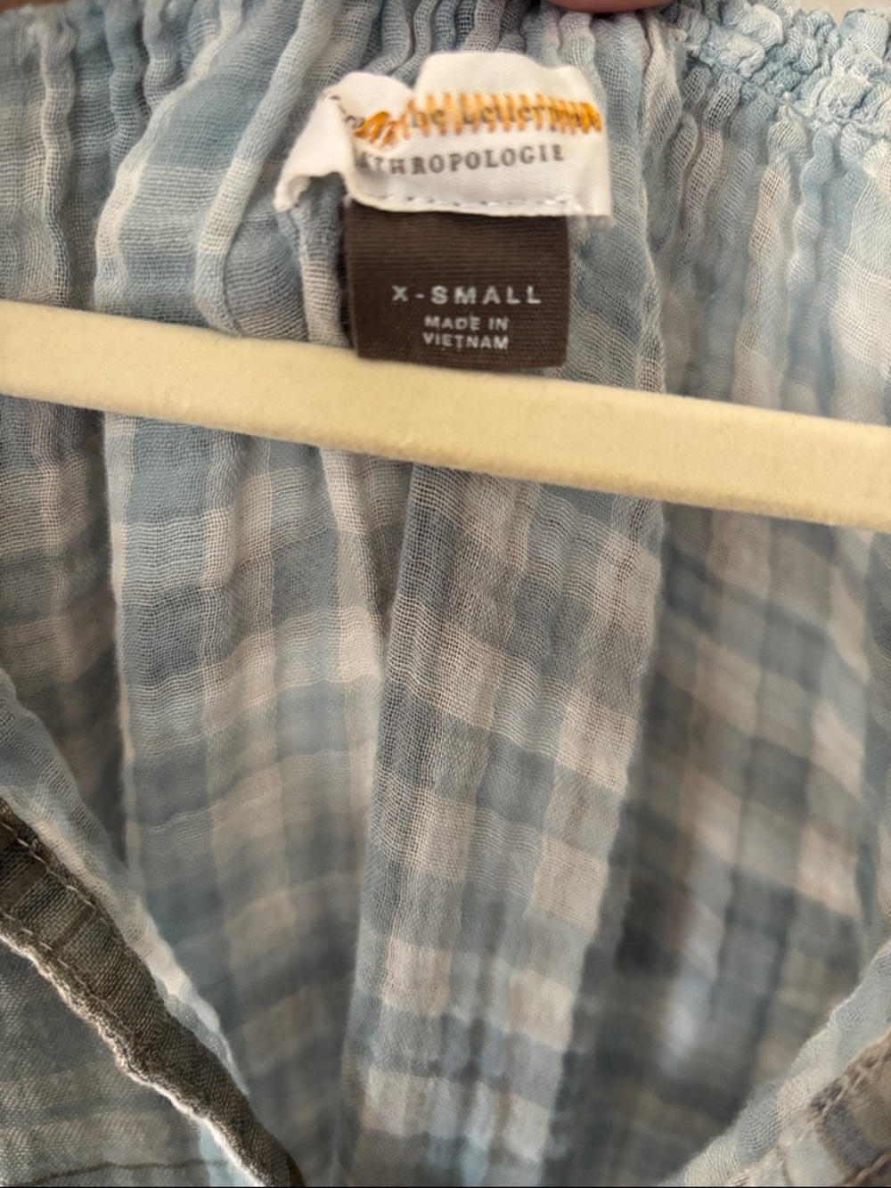 Anthropologie plaid top - Picture 2 of 6